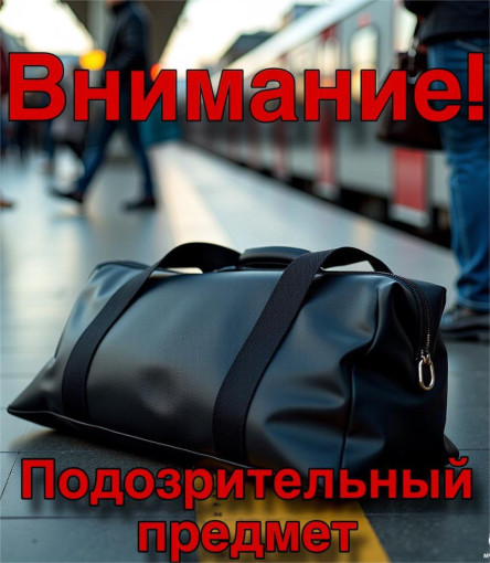 Подозрительный предмет Подозрительный предмет.